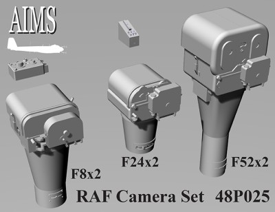 Aims AIMS48P025 RAF Camera set 1/48