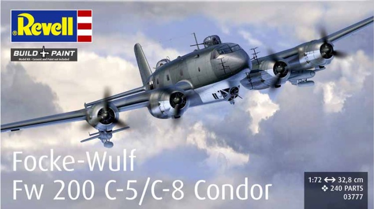 Revell 03777 Focke Wulf FW 200C-5/C-8 Condor 1/72