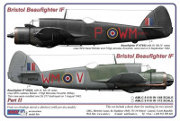 AML AMLC72010 Декали Bristol Beaufighter IF&VIF Part II. 1/72