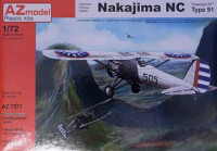 Az Model 75077 Nakajima NC Type 91 (Kwangsi Air Force, 1935) 1/72