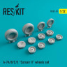 Reskit RS32-0018 A-7 Corsair II A/B/C/E wheels set 1/32