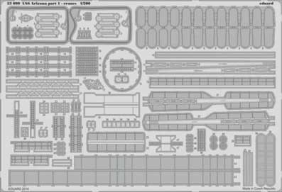 Eduard 53099 USS Arizona part 1-cranes 1/200