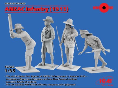ICM 35685 Пехота ANZAC (1915г.) 1/35