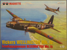 MSD-Maquette 7227 Vickers Wellington Mk.Ic 1/72