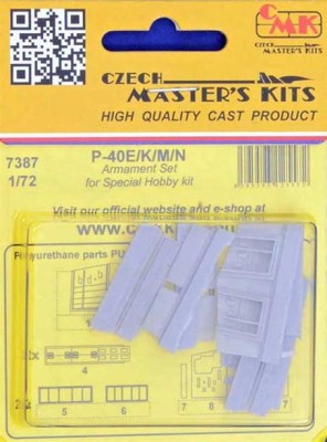CMK 7387 P-40E/K/M/N Armament set (SP.HOBBY) 1/72