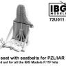 IBG Models U7211 PZL/IAR P11F Pilot's seats w/ belts (3D-Pr.) 1/72