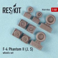 Reskit RS48-0066 F-4 Phantom II (J,S) wheels set (ITAL,MONO) 1/48