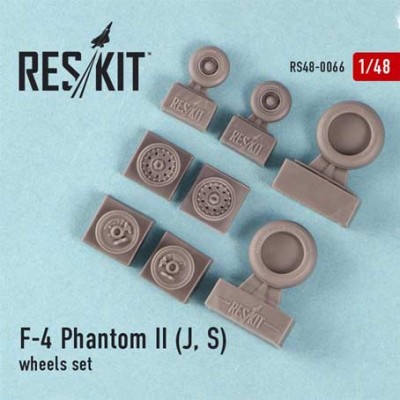 Reskit RS48-0066 F-4 Phantom II (J,S) wheels set (ITAL,MONO) 1/48