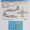 Foxbot Decals FBOT48041 Digital Rooks: Sukhoi Su-25UB, Ukranian Air Forces 1/48