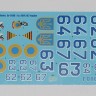 Foxbot Decals FBOT48041 Digital Rooks: Sukhoi Su-25UB, Ukranian Air Forces 1/48
