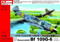 AZ Model 74034 Messerschmitt Bf-109G-6 Over Finland 1/72