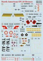 Print Scale 72-317 North American OV-10 Bronco (wet decals) 1/72