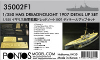 Pontos model 35003F2 IJN Yamato Detail up set 1/350 (New Tool) Ver.2