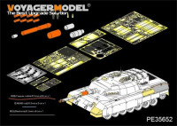 Voyager Model PE35652 Modern Canadian Leopard C2 MEXAS MBT(Gun barrel ,smoke discharger include ?(For TAKOM 2003) 1/35