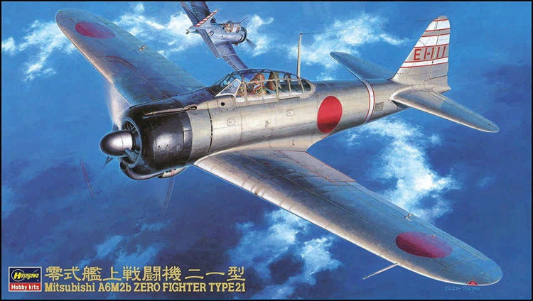 Hasegawa 19143 Zero Fighter Type 21 1/48