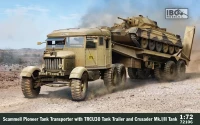 IBG Models 72106 Scammel Transporter w/ TRCU30&Crusader MkI/II 1/72