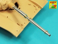 Aber 35L281 105mm M-68 barrel with thermal shroud for M60A-3 Tank (designed to be used with AFV Club, Italeri, Tamiya and Takom kits) 1/35