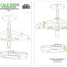 Art Scale 200-M32013 Curtiss Hawk 81-A2 AVG surface panels masks 1/32