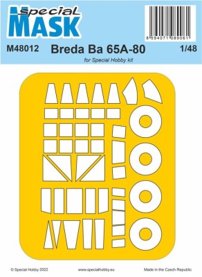 Special Hobby M48012 Mask for Breda 65A-80 (SP.HOBBY) 1/48