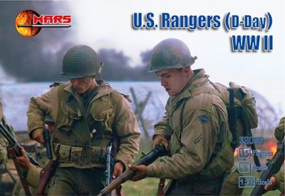 Mars MAR32036 U.S.Rangers D-Day (WWII) 1/32