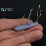 Quinta studio QT48037 Лыжное шасси для И-16 (неубирающесее) (для всех моделей) 1/48