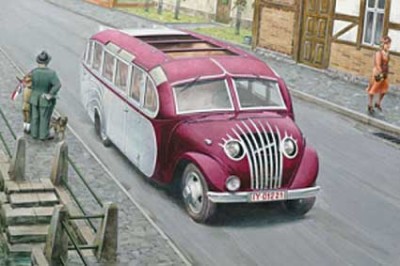 Roden 72725 Opel Blitz &quot;Strassenzepp Essen&quot; Omnibus 1/72