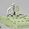 Sarmat Resin SRsf35045 Танкист на занятиях по подводному вождению ВС РФ 2010е 1/35