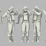 Sarmat Resin SRsf35045 Танкист на занятиях по подводному вождению ВС РФ 2010е 1/35
