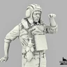 Sarmat Resin SRsf35045 Танкист на занятиях по подводному вождению ВС РФ 2010е 1/35
