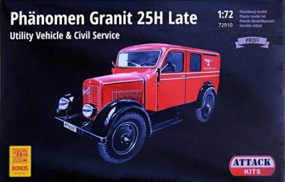 Attack Hobby 72910 Phanomen Granit 25H Late (Utility &amp; Civil) 1/72