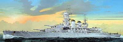 Trumpeter 05778 Итальянский Линкор &quot;Литторио&quot; 1941 1/700