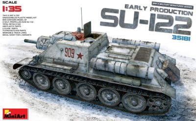 Miniart 35181 САУ СУ-122 ранних выпусков (без интерьера) 1/35