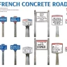 Miniart 35674 French Concrete Road Signs 1930-40's (N & E) 1/35