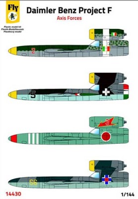 Fly model 14430 Daimler Benz Project F (Axis Forces) 1/144