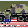 Armada Hobby N72123 M813 5-ton Truck w/ Mil.Container (resin&PE) 1/72