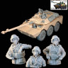 Condor F-350347 Французские танкисты, современные, 3 бюста 1:35