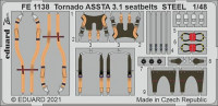 Eduard FE1138 1/48 Tornado ASSTA 3.1 seatbelts STEEL (REV)