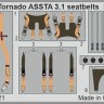 Eduard FE1138 1/48 Tornado ASSTA 3.1 seatbelts STEEL (REV)
