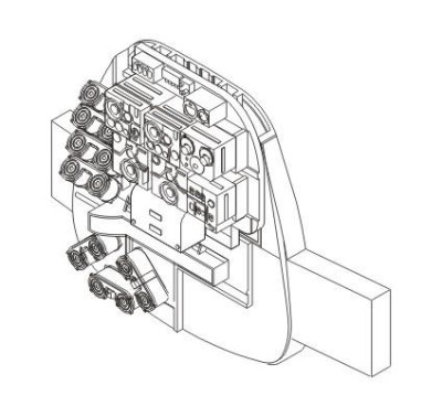 CMK 5024 Junkers Ju 88A Bulkhead with radio sets 1/32
