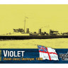 Combrig 70511 HMS Violet (Violet-class) Destroyer, 1898 1/700