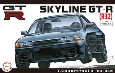 Fujimi F-04653 NISSAN Skyline GT-R '89 (R32) 1/24