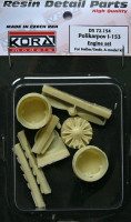Kora Model DS72154 Polikarpov I-153 Engine set (HEL/SMER/AMOD) 1/72