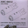 Advanced Modeling AMC 48032 ZAB-500Sh Incendiary Bomb 500kg (2 pcs.) 1/48