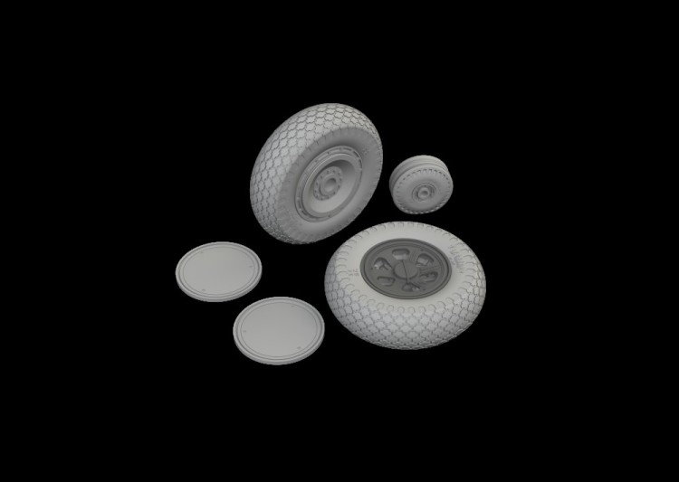 Eduard 644341 BRASSIN P-47D Razorback LooKplus (MINA) 1/48