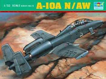 Trumpeter 02215 Самолет А-10А N/AW &quot;Тандерболт&quot; II 1/32