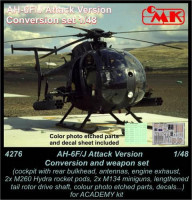 CMK 4276 AH-6F/ J Attack version-conver. set for ACA 1/48