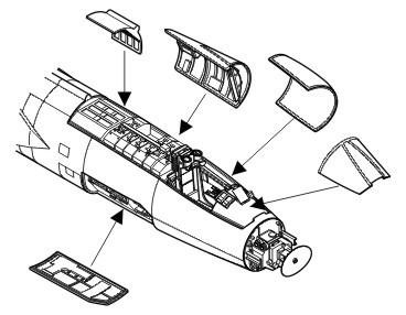 CMK 7056 F-104S/ G - interior set for HAS 1/72