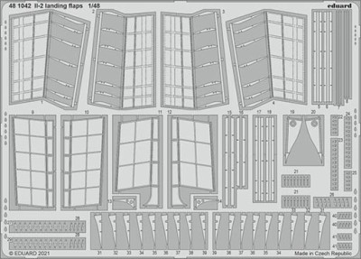Eduard 481042 SET Il-2 landing flaps (ZVE)