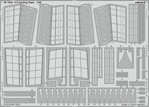 Eduard 481042 SET Il-2 landing flaps (ZVE)