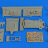 Aires 4728 P-40B Warhawk cockpit set (AIRFIX) 1/48
